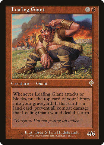 Gigante holgazán [Invasión] 