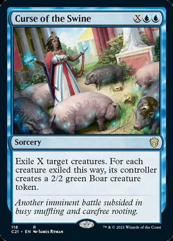La maldición de los cerdos [Commander 2021] 