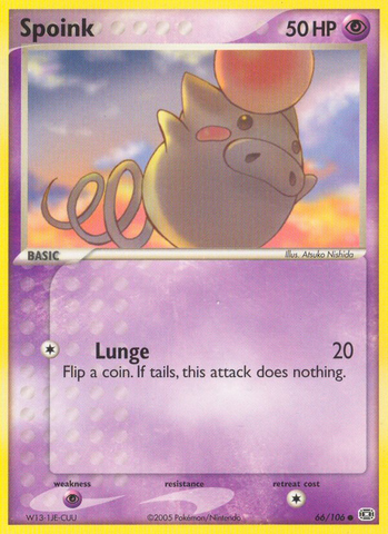 Spoink (66/106) [EX: Esmeralda] 