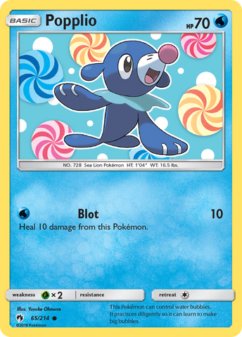 Popplio (65/214) [Sol y Luna: Trueno perdido] 