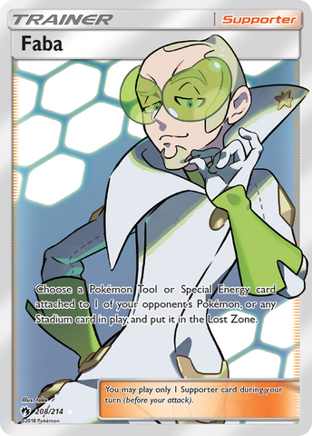 Faba (208/214) [Sol y Luna: Trueno perdido] 