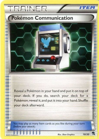 Comunicación Pokémon (18/30) [Blanco y Negro: Kit de entrenador - Zoroark] 