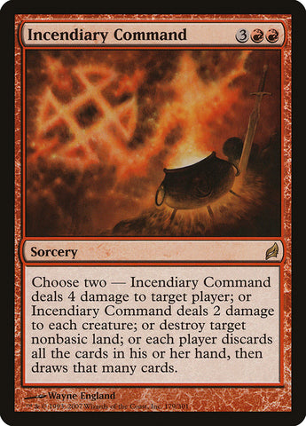 Comando incendiario [Lorwyn] 