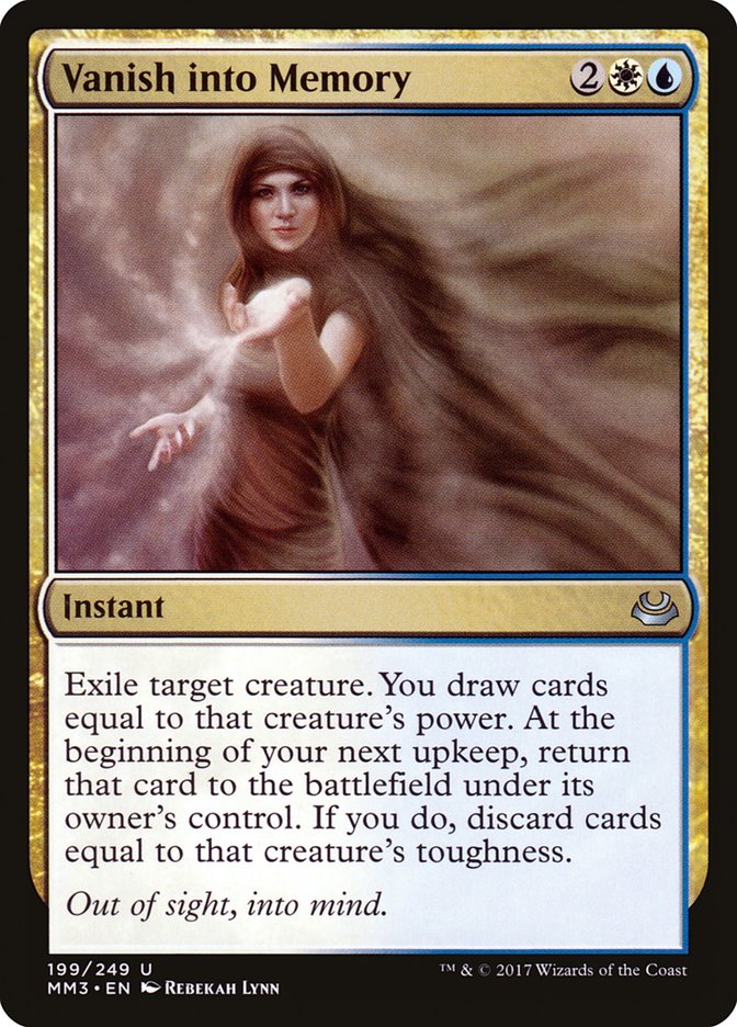 Desaparecer en la memoria [Modern Masters 2017] 