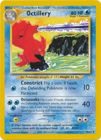 Octillery (34/64) [Neo Revelación Ilimitada] 
