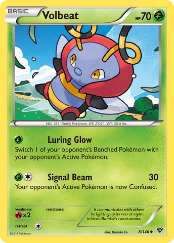 Volbeat (8/146) [XY: Conjunto básico] 