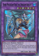 La Chica Maga Oscura, el Caballero Dragón (Arte alternativo) (Azul) [DLCS-EN006] Ultra raro 