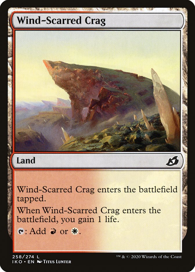Risco marcado por el viento [Ikoria: Guarida de gigantes] 