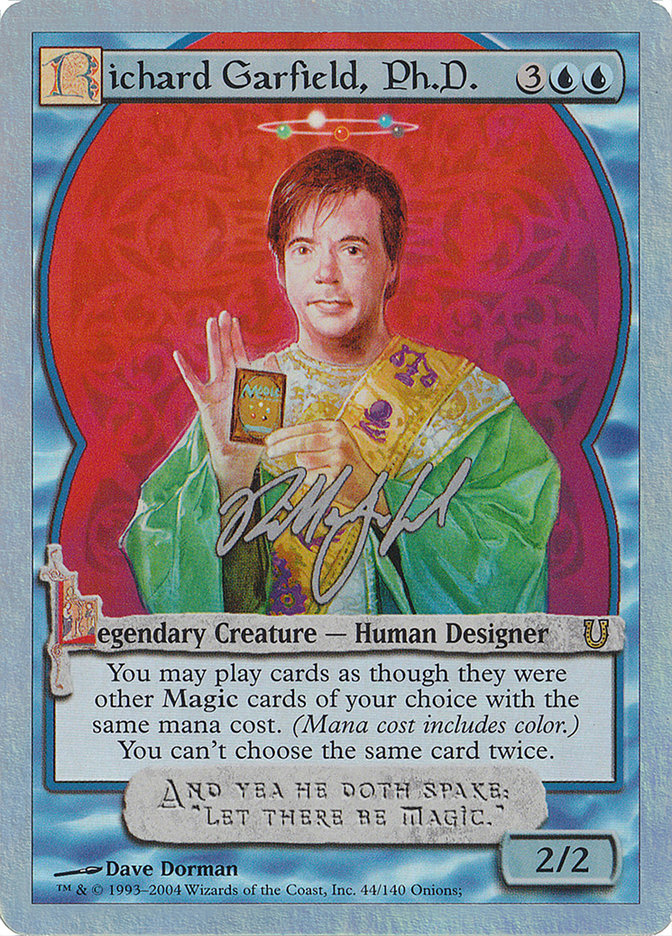 Richard Garfield, Ph.D. (Lámina alternativa) [Desquiciado] 