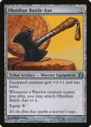 Hacha de batalla de obsidiana [marea] 