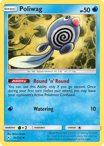 Poliwag (36/214) [Sol y Luna: Vínculos inquebrantables] 