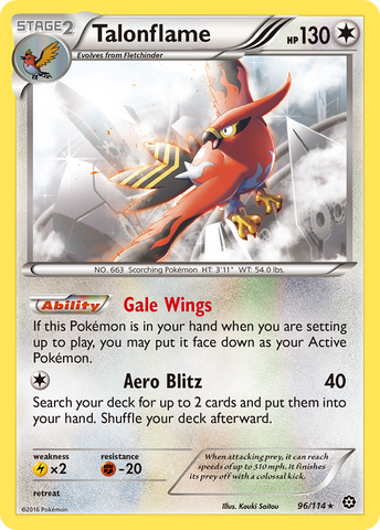 Talonflame (96/114) [XY: Asedio de vapor] 