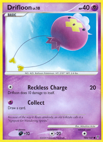 Drifloon (103/147) [Platino: Vencedores Supremos] 