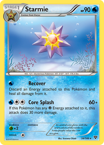 Starmie (34/146) [XY: Conjunto básico] 