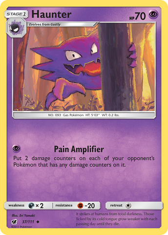 Haunter (37/111) [Sol y Luna: Invasión Carmesí] 
