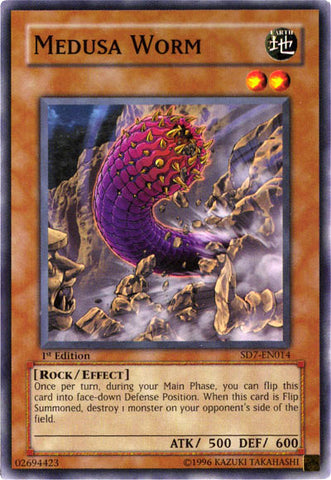 Gusano Medusa [SD7-EN014] Común 
