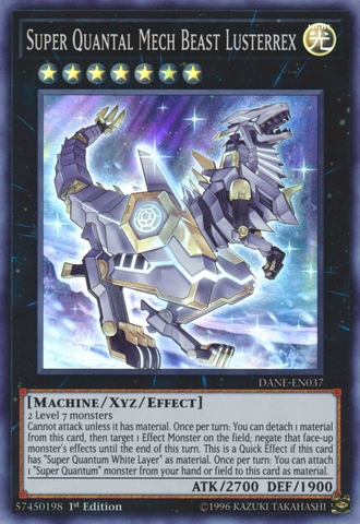 Bestia Mech Super Quantal Lusterrex [DANE-EN037] Súper Raro 