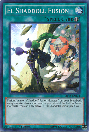 El Shaddoll Fusion [MP15-EN174] Súper Raro 