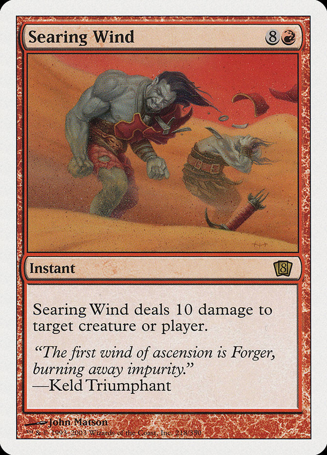 Viento abrasador [Octava edición] 