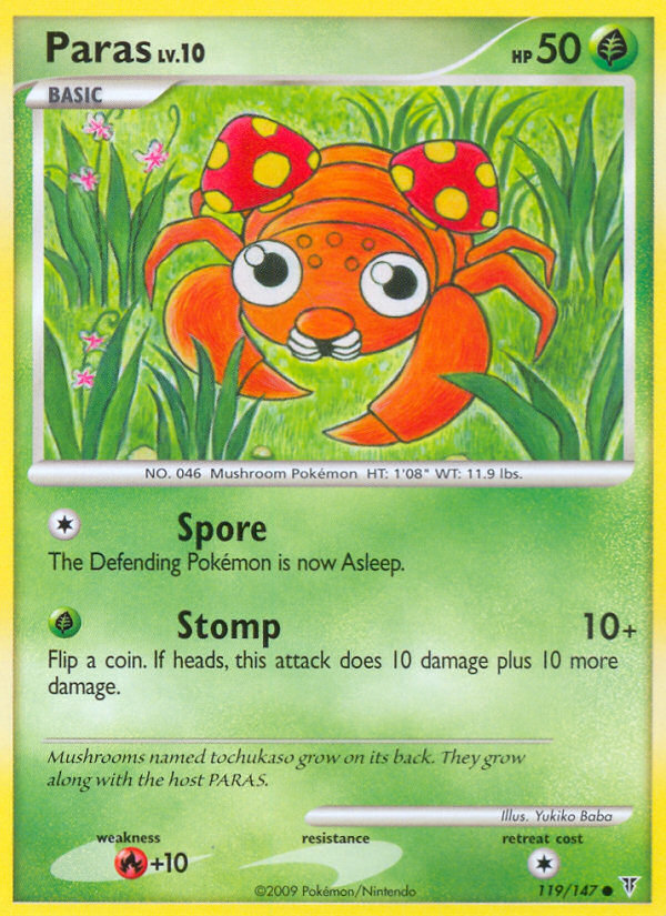 Paras (119/147) [Platino: Vencedores Supremos] 