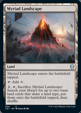 Infinidad de paisajes [Commander 2021] 