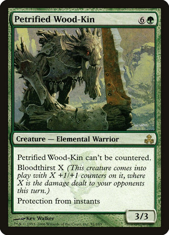 Wood-Kin petrificado [Pacto entre gremios] 