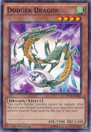 Dragón Dodger [BP03-EN085] Shatterfoil Raro 