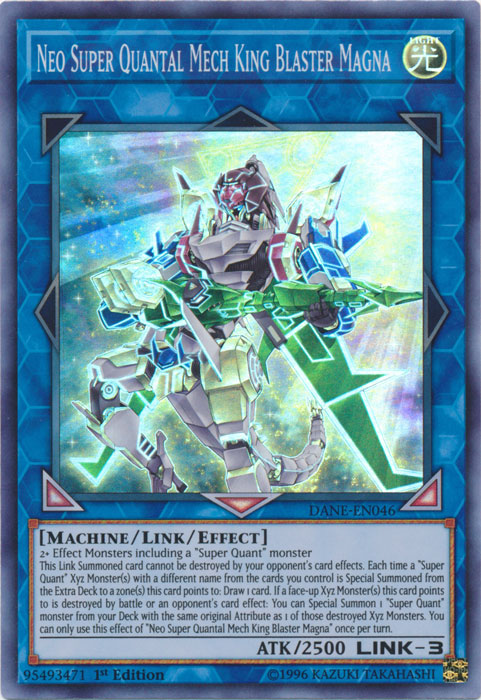 Neo Super Quantal Mech King Blaster Magna [DANE-EN046] Súper Raro 