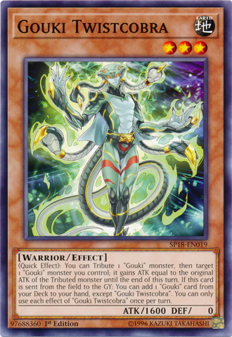 Gouki Twistcobra [SP18-EN019] Común 