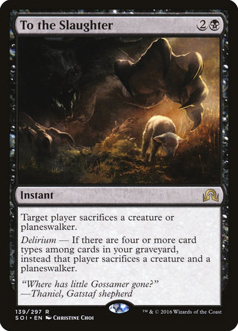 A la matanza [Sombras sobre Innistrad] 