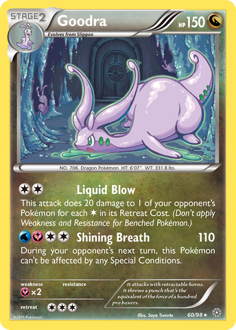 Goodra (60/98) [XY: Orígenes antiguos] 