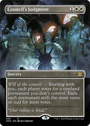 Sentencia del Consejo (Toppers) [Double Masters] 