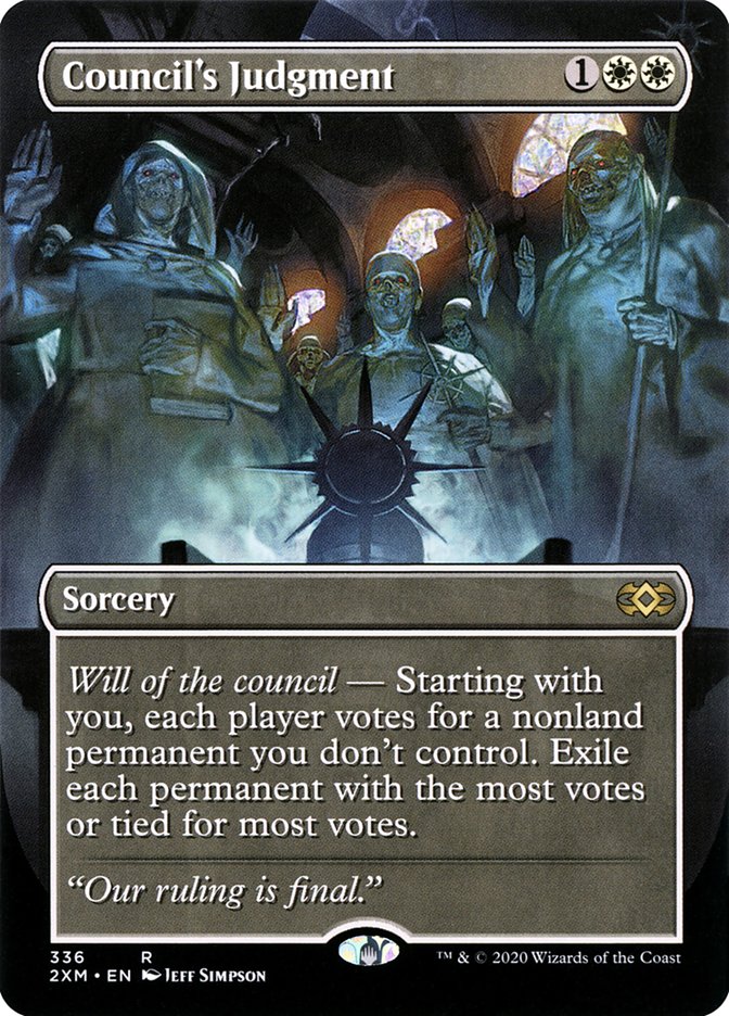 Sentencia del Consejo (Toppers) [Double Masters] 