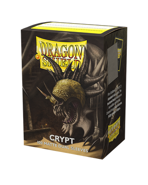 Dragon Shield Sleeves - Crypt Matte Dual (100 protectores)