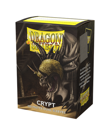 Dragon Shield Sleeves - Crypt Matte Dual (100 protectores)