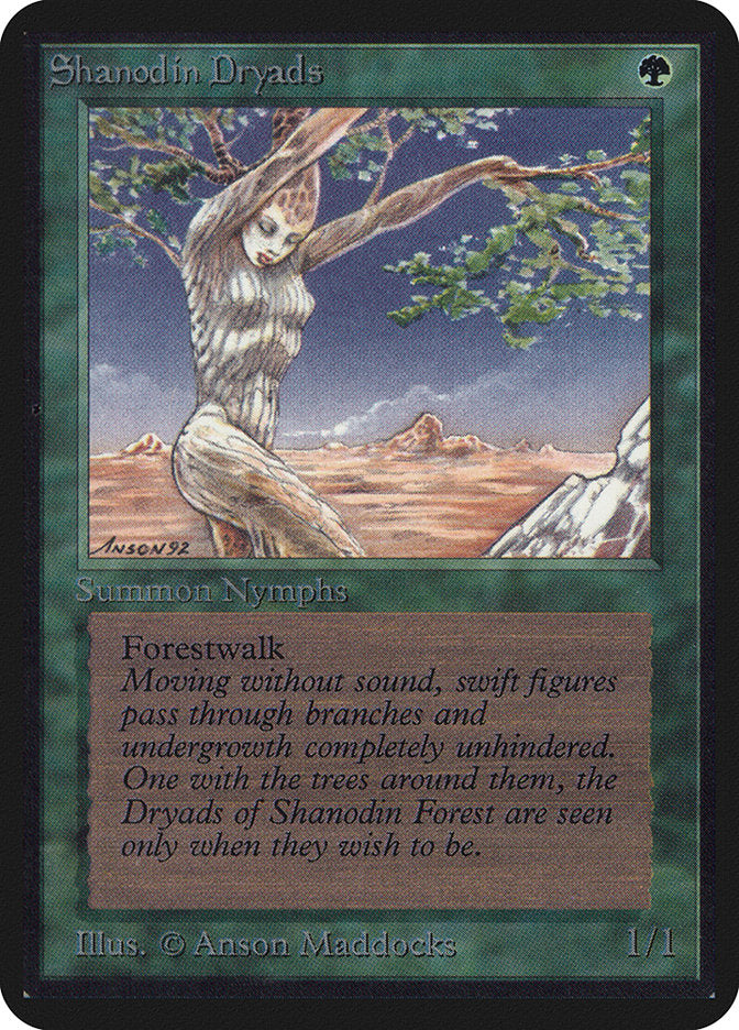 Shanodin Dryads [Edición Alfa] 