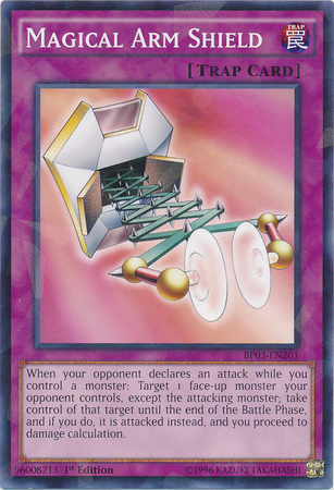 Escudo de brazo mágico [BP03-EN201] Shatterfoil Raro 