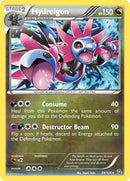Hydreigon (98/124) (Cracked Ice Holo) (Exclusivo de la baraja temática) [Blanco y negro: Dragones exaltados] 