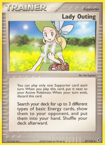Salida de dama (87/107) [EX: Deoxys] 
