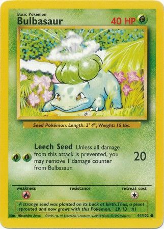 Bulbasaur (44/102) [Conjunto básico ilimitado] 