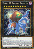 Número 35: Tarántula Voraz [PGL3-EN009] Gold Secret Rare 