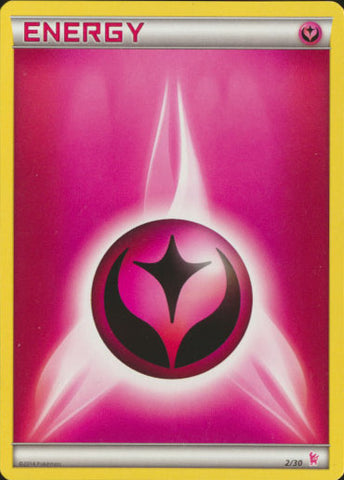 Energía de hadas (30/2) [XY: Kit de entrenador - Sylveon] 