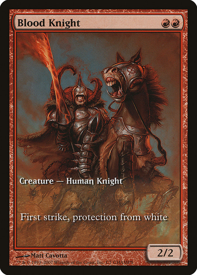 Caballero de sangre [Campeones y estados] 