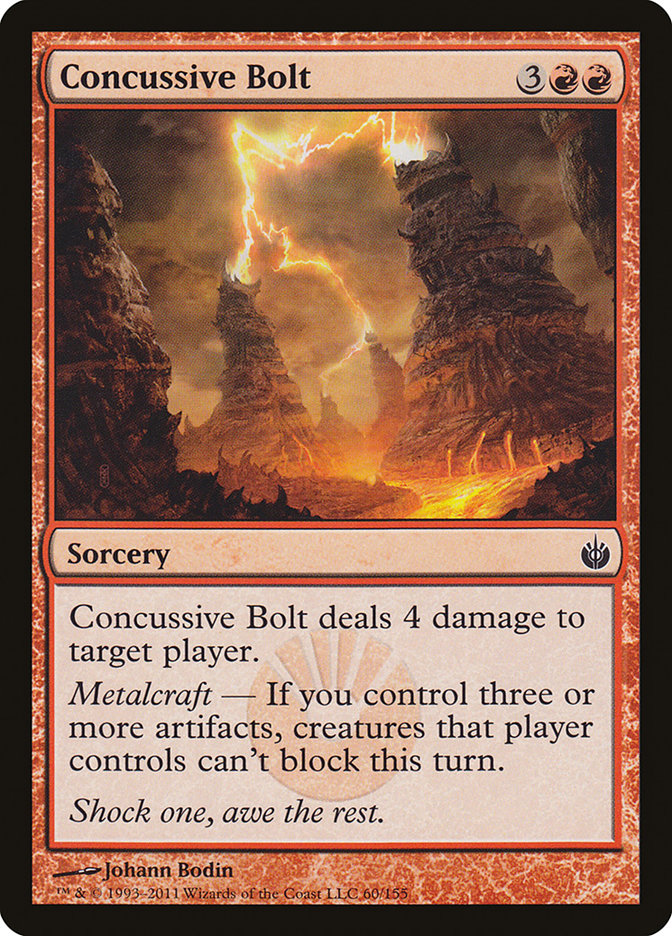 Descarga conmocionante [Mirrodin asediado] 