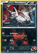 Poochyena del equipo Magma (17/34) [XY: Doble crisis] 