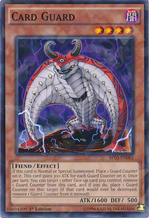 Guardia de cartas [BP03-EN065] Shatterfoil Raro 