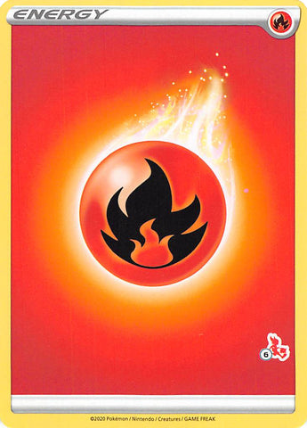Energía de fuego (Sello de Cinderace n.° 6) [Battle Academy 2022] 