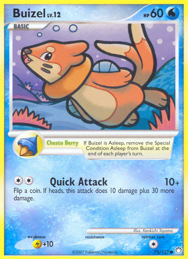 Buizel (75/123) [Diamante y Perla: Tesoros Misteriosos] 