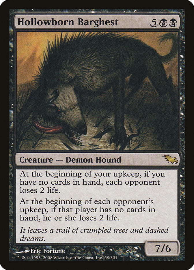 Barghest nacido hueco [Páramo Sombrío] 