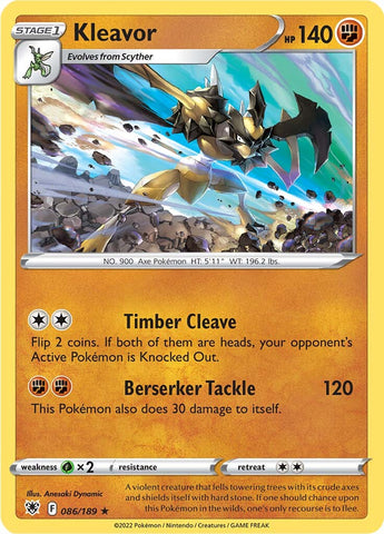 Kleavor (086/189) [Espada y escudo: Resplandor astral] 